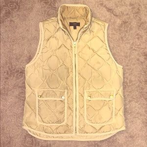 Camel Vest, J.Crew
